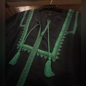 Size 4 J.Crew embroidered top.